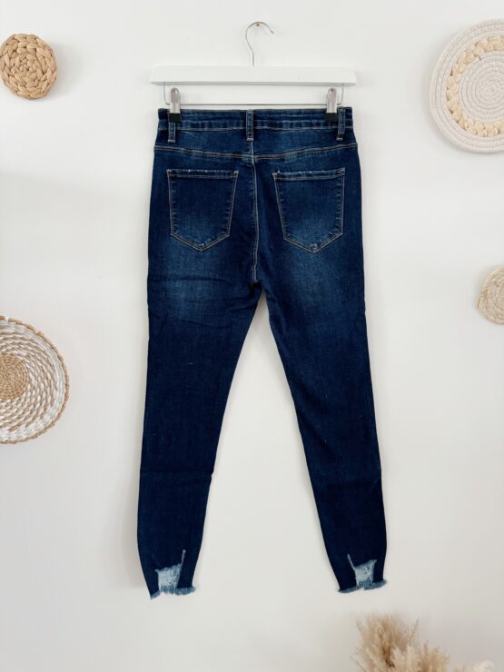 00201 Lookforward Skinny Jeans dark blue - Image 3