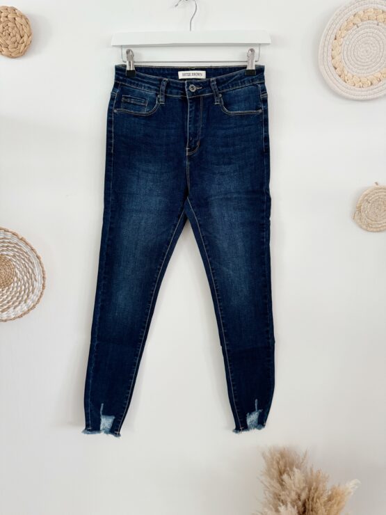 00201 Lookforward Skinny Jeans dark blue - Image 6