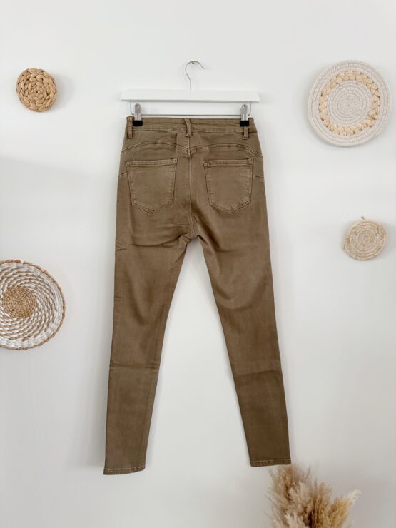 00203 Lookforward Skinny Jeans beige - Image 4