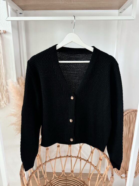 0272 Cardigan mit gewaffelter Oberfläche in vielen Farben - Image 12
