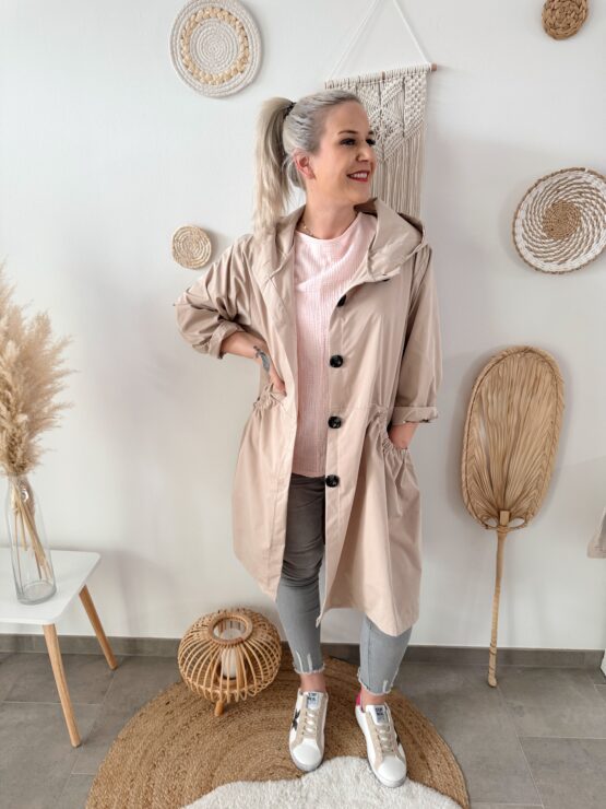 0307 Oversized Mantel  – Lässig, bequem & super stylisch
