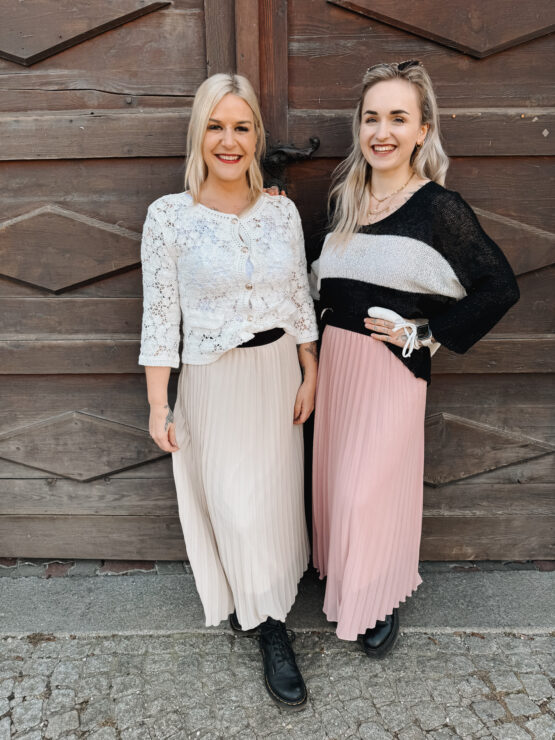 0295 gestreifer Oversized Pullover