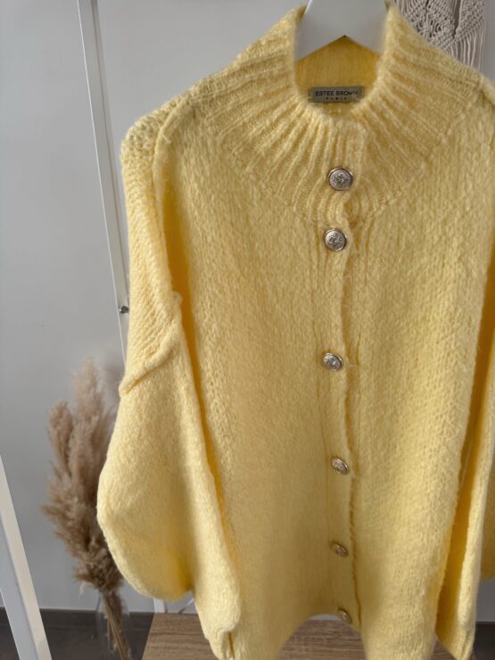 0296 Cardigan mit goldenen Knöpfen – Bild 13