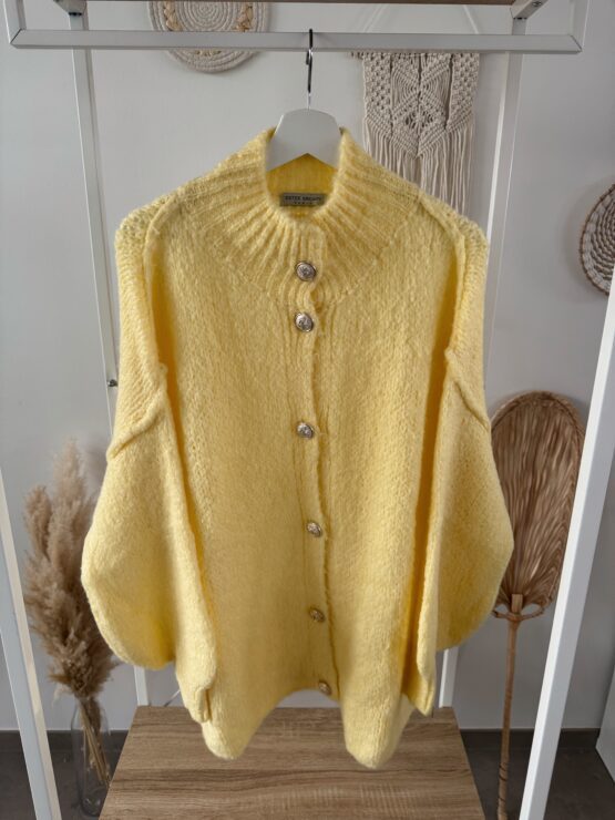 0296 Cardigan mit goldenen Knöpfen – Bild 14