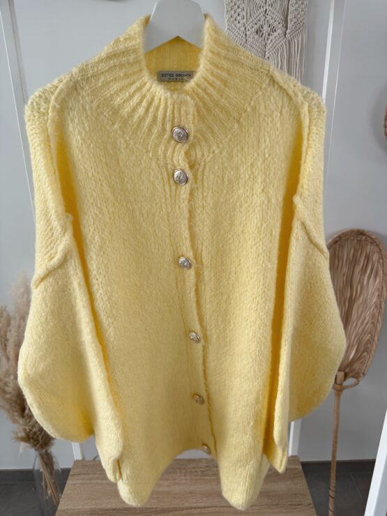0296 Cardigan mit goldenen Knöpfen – Bild 16