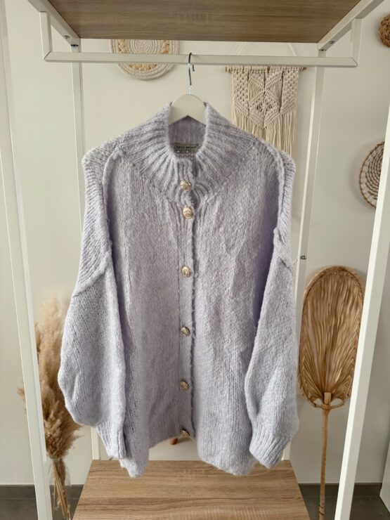0296 Cardigan mit goldenen Knöpfen – Bild 22
