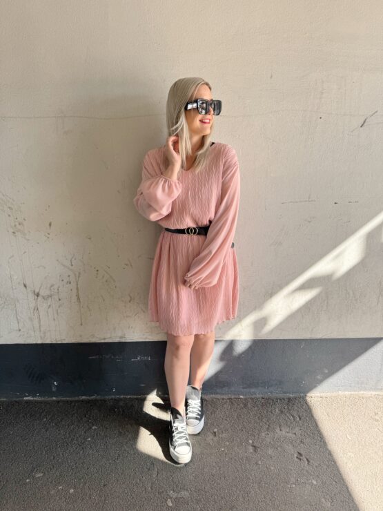 0334 ✨ Plissee-Kleid – Eleganz trifft auf Komfort! ✨