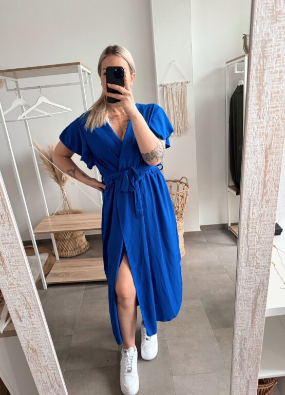 0347 dein neues Wickelkleid mit Flatterärmeln ✨ - Image 2