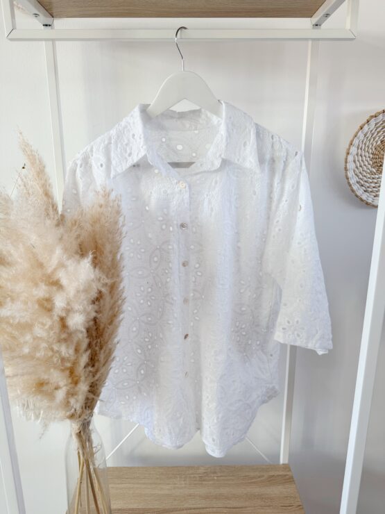 0339 ✨ Romantische Broderie-Bluse – Eleganz trifft auf Boho-Vibes! ✨ – Bild 4