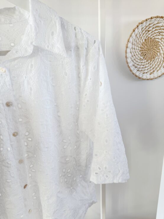 0339 ✨ Romantische Broderie-Bluse – Eleganz trifft auf Boho-Vibes! ✨ – Bild 7