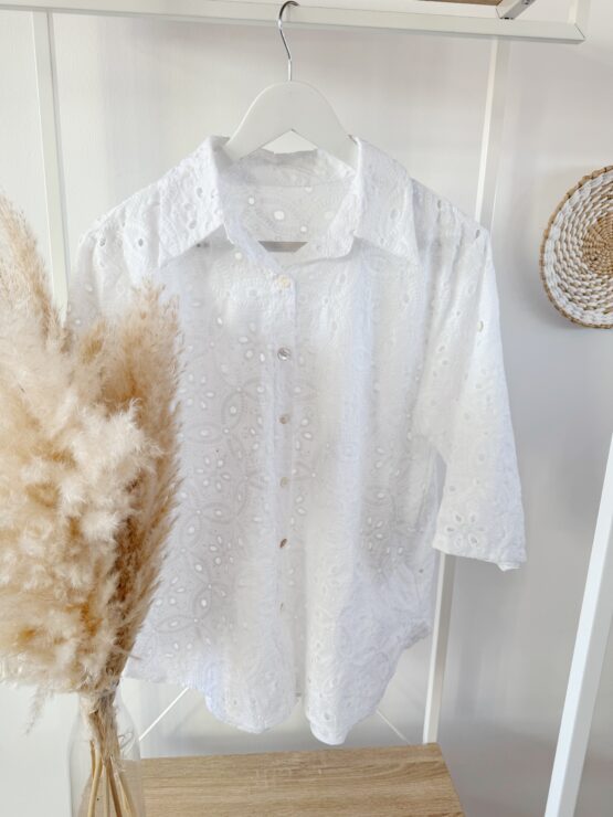 0339 ✨ Romantische Broderie-Bluse – Eleganz trifft auf Boho-Vibes! ✨ – Bild 11