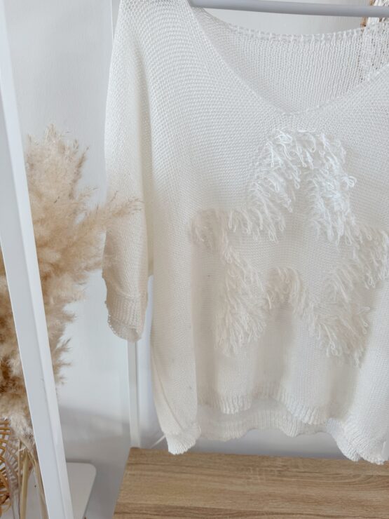 0338 ✨ Strickpullover mit Stern-Detail – Lässig & Stylisch! ✨ - Image 4