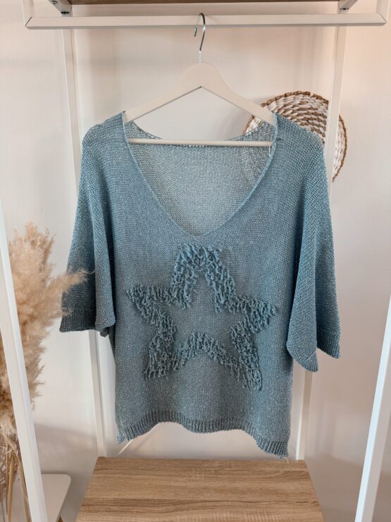 0338 ✨ Strickpullover mit Stern-Detail – Lässig & Stylisch! ✨ - Image 9