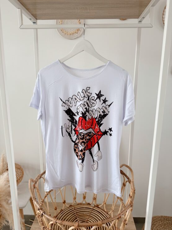 360 T-Shirt „Walk This Way“