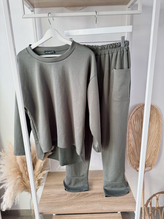 0358 Clean Comfort – Loungewear-Set mit Taschen – Bild 2