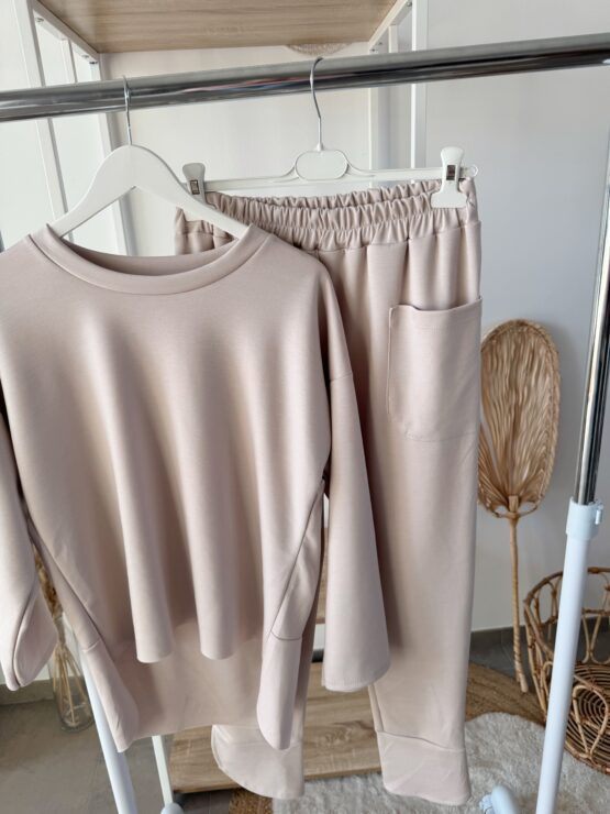 0358 Clean Comfort – Loungewear-Set mit Taschen – Bild 6