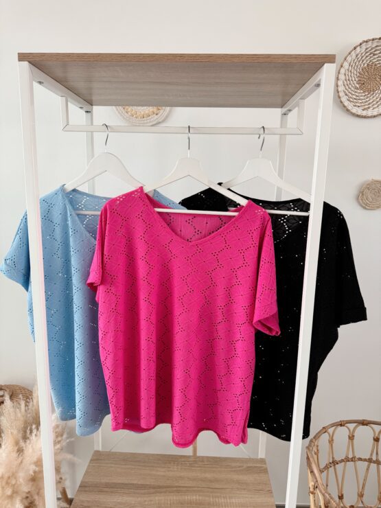 Plus Size 04 ✨ Luftig, verspielt & voller Sommerlaune – dein neues Häkelshirt mit Boho-Flair ✨ - Image 3