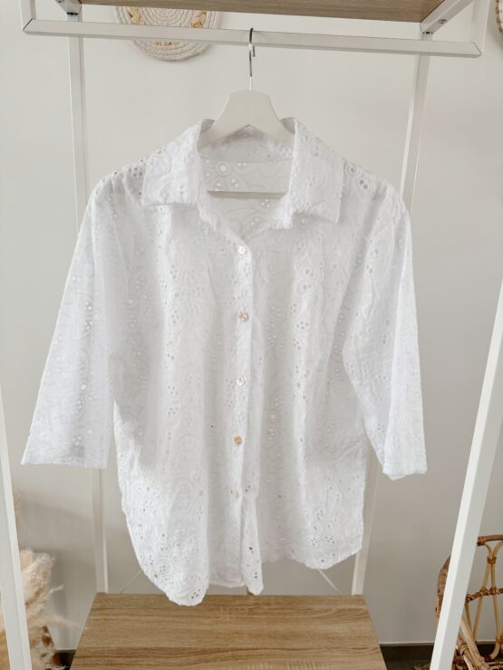 PS 05 ✨ Leicht, verspielt & wunderbar feminin – deine Sommerbluse in Weiß ✨ - Image 4