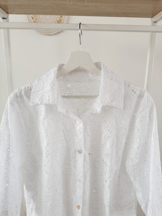 PS 05 ✨ Leicht, verspielt & wunderbar feminin – deine Sommerbluse in Weiß ✨ - Image 5