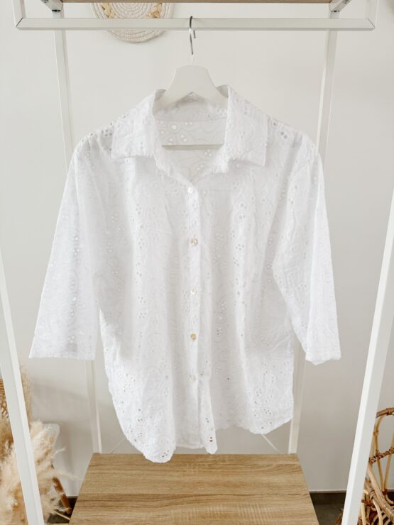 PS 05 ✨ Leicht, verspielt & wunderbar feminin – deine Sommerbluse in Weiß ✨ - Image 9