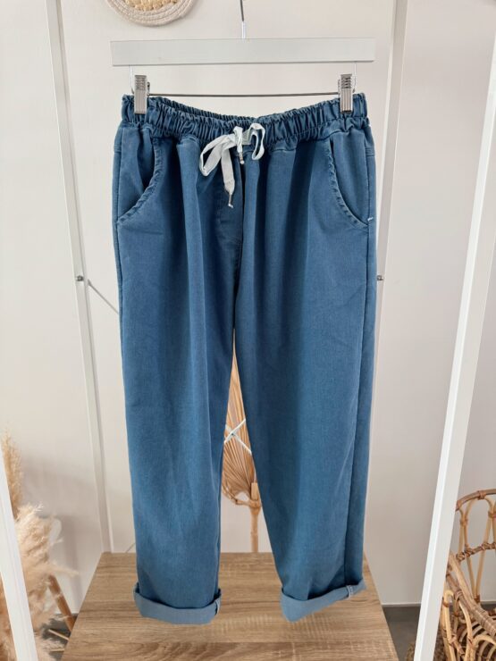 369 Joggpants in Denim Optik - Image 2