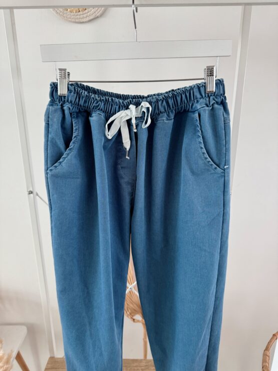 369 Joggpants in Denim Optik - Image 4