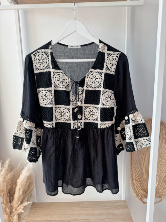 0352 Boho Beauty – Muschelbluse – Bild 7