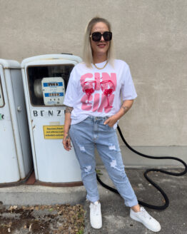 383 „CIN CIN“ Oversized-Shirt – für deine sonnigen Lieblingsmomente!
