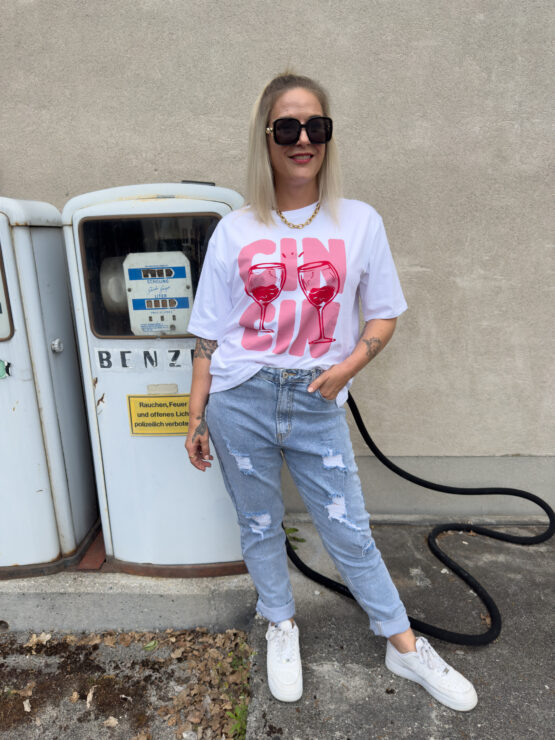 383 „CIN CIN“ Oversized-Shirt – für deine sonnigen Lieblingsmomente!