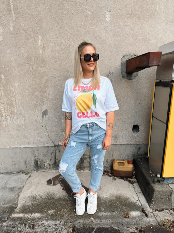382 SHIRT „LIMONCELLO“ Oversized-Shirt – ein Hauch Amalfiküste für dein Outfit!