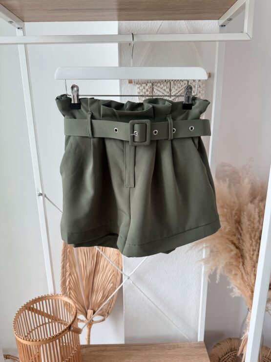 387 ✨ Stylische Paperbag-Shorts mit Taillengürtel ✨ - Image 3