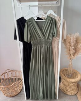 394 ✨ Luftig, edel & stilvoll – dein neuer Plissee-Jumpsuit für besondere Momente ✨