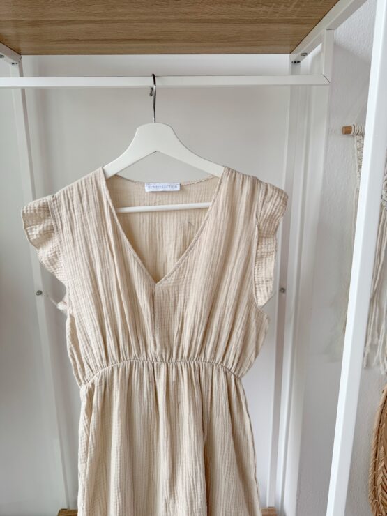 375 ✨ Musselin Maxikleid mit Volantärmeln – feminin, fließend & federleicht ✨ - Image 5