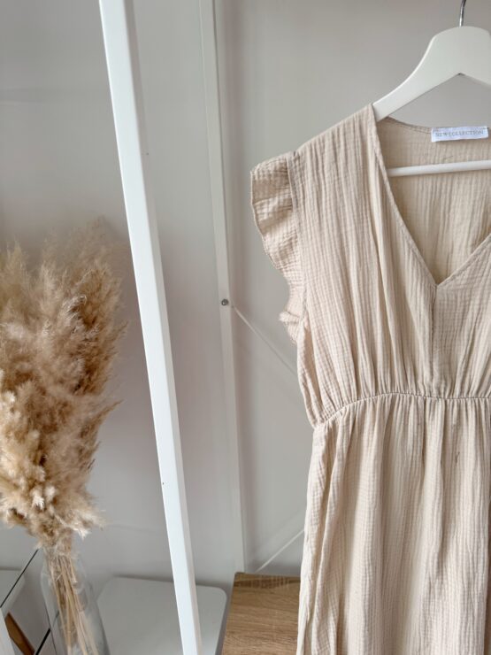 375 ✨ Musselin Maxikleid mit Volantärmeln – feminin, fließend & federleicht ✨ - Image 6