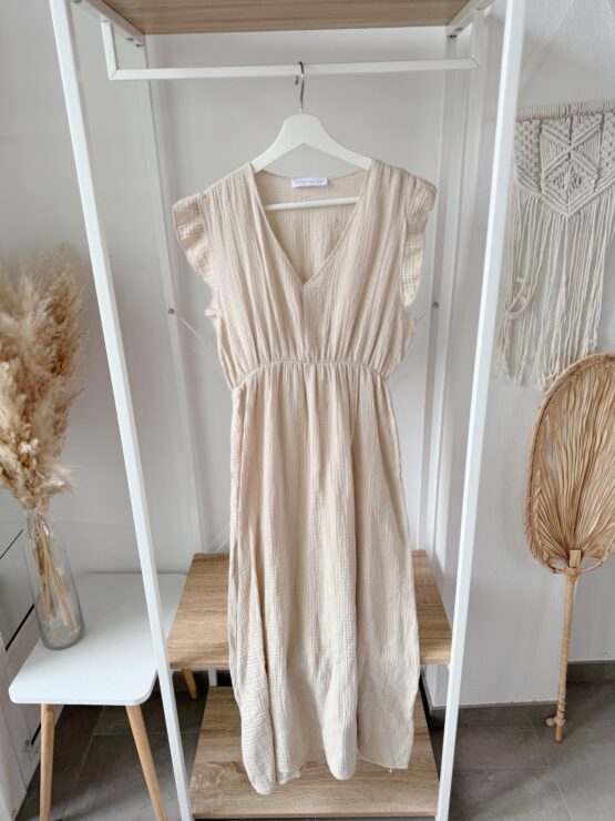 375 ✨ Musselin Maxikleid mit Volantärmeln – feminin, fließend & federleicht ✨ - Image 8