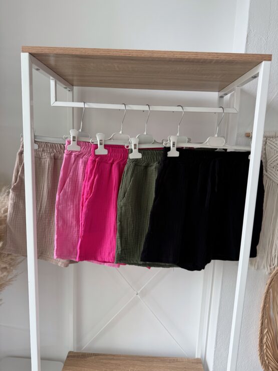 373 ✨ Musselin Shorts – luftig, lässig & so bequem ✨