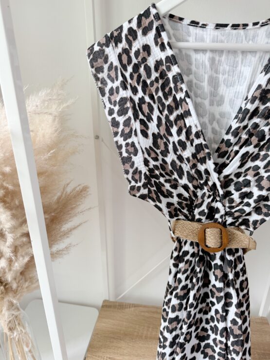 ✨374 Leo-Wickelkleid mit Gürtel – wild, weich & wunderbar feminin ✨ – Bild 14