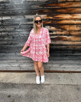 ✨377 Sommerkleid mit Boho-Print – verspielt, leicht & ein echter Hingucker ✨