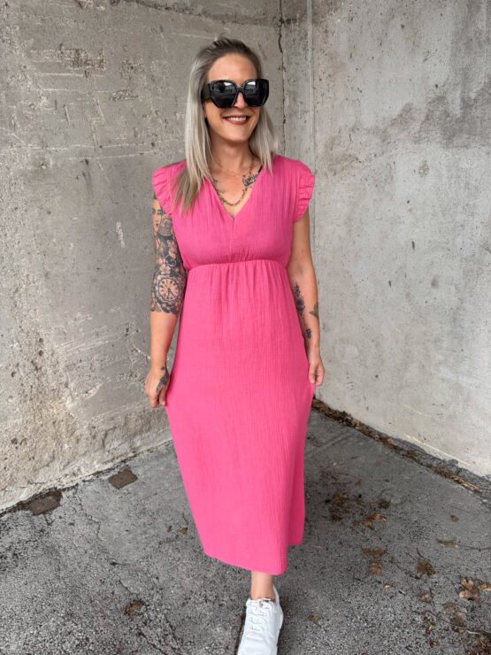 375 ✨ Musselin Maxikleid mit Volantärmeln – feminin, fließend & federleicht ✨ - Image 11