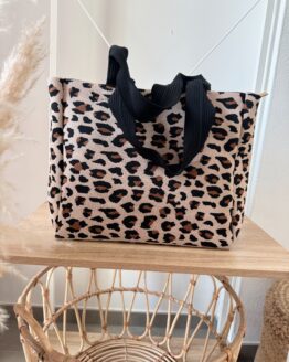 LIMITIERT 🐾 Leo Love – stylische Shopper-Tasche mit Wildherz 🐾