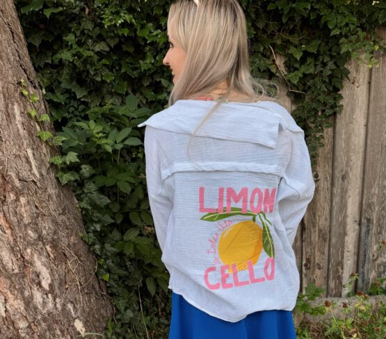 404 lookforward x Sarah Musselinhemd Limoncello