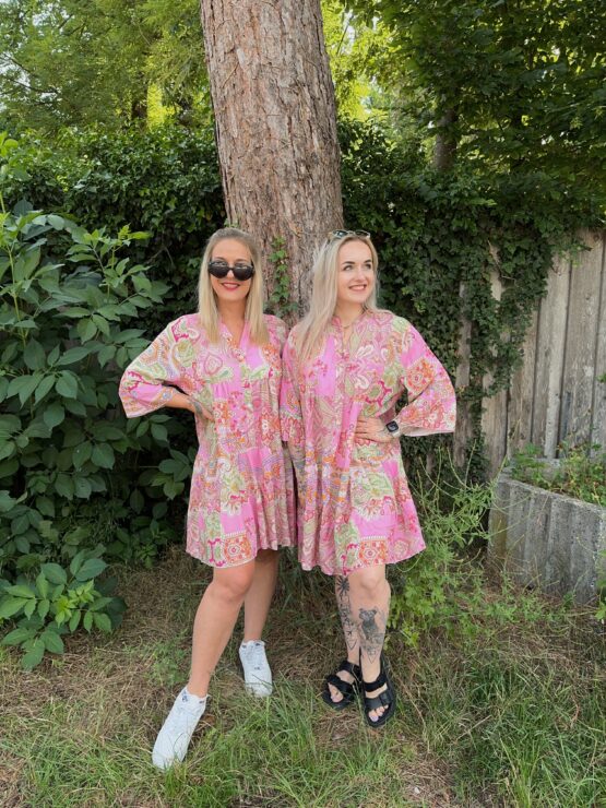 405 🌸lookforward x Sarah  Paisley-Kleid in Pink – by Sarah 🌸 - Image 2