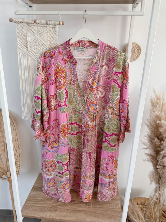 405 🌸lookforward x Sarah  Paisley-Kleid in Pink – by Sarah 🌸 - Image 3