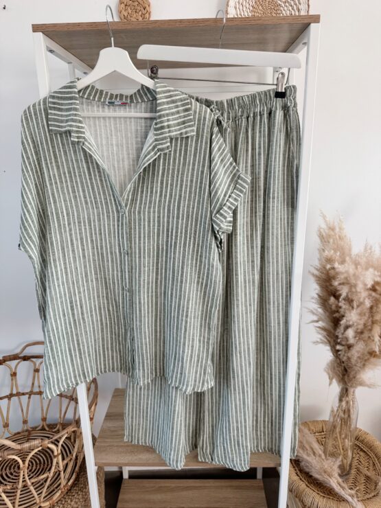 411 lookforward x Sarah ✨ Luftig, lässig & so stylish – dein Sommer-Zweiteiler in Leinen-Optik ✨ - Image 2