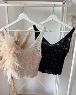 416 🤍 Boho Crochet Top – handgemacht fürs Herz ✨