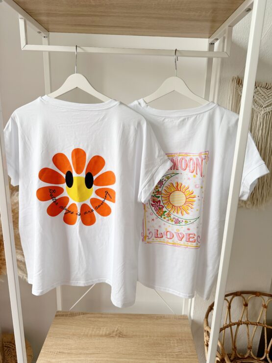 418 ☀️🌼 Summer Vibes T-Shirts – „Better Days“ & „Sun & Moon“ 🌙💫 – Bild 2