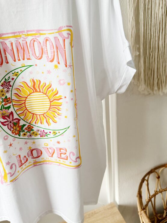 418 ☀️🌼 Summer Vibes T-Shirts – „Better Days“ & „Sun & Moon“ 🌙💫 – Bild 5