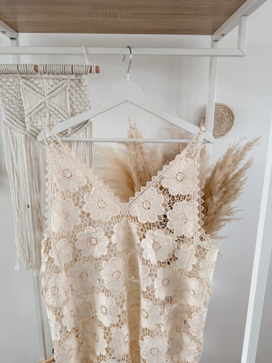 399 🌸 Boho Bloom – Häkel-Top mit Fransen & Blumenmuster🌸 – Bild 5