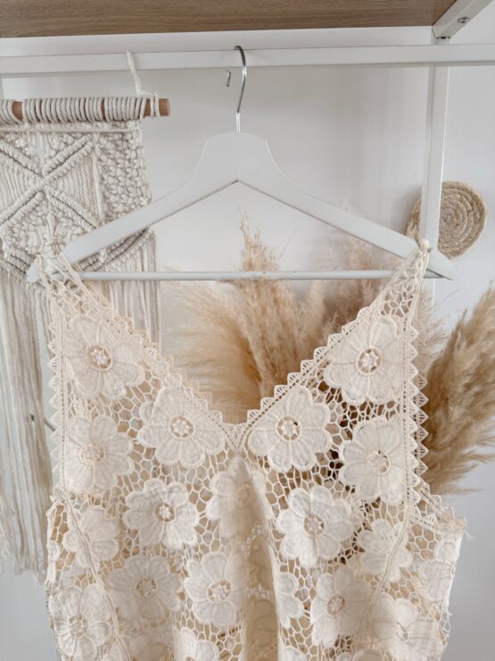 399 🌸 Boho Bloom – Häkel-Top mit Fransen & Blumenmuster🌸 – Bild 6