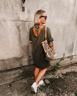 414 🐆 Easy Summer Dress mit Leo-Detail – für wilde Herzen & sanfte Sommerabende 🌞